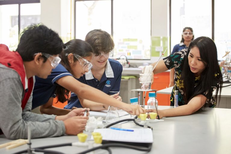 State-of-the-art science labs for secondary students.